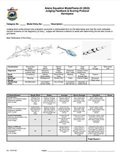 Aerospace Judging Guidelines